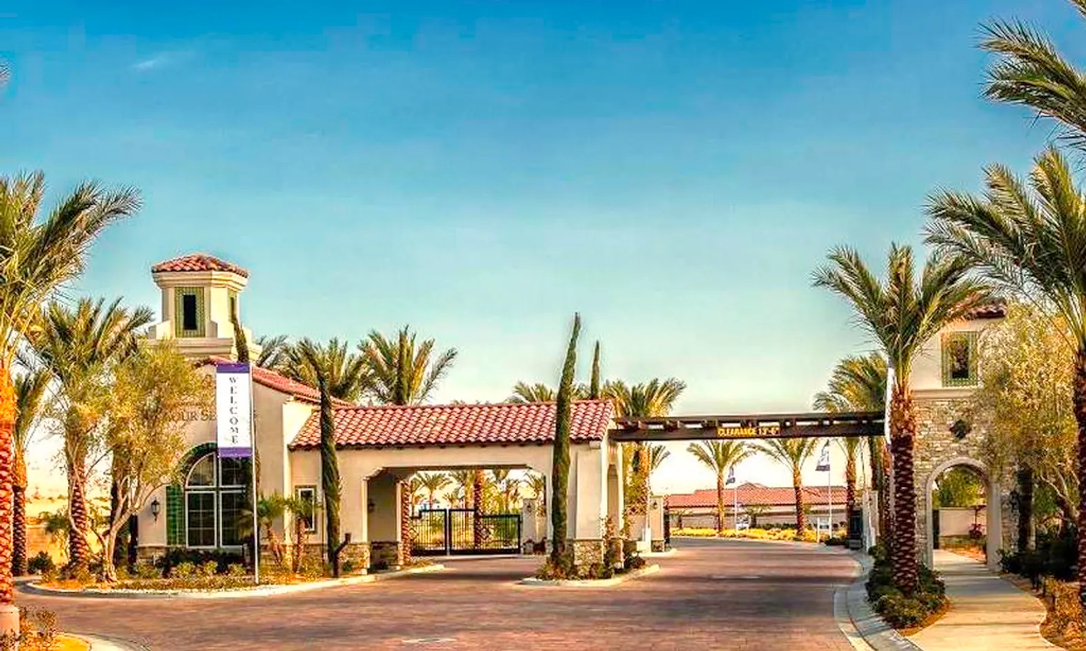 Gated Community Entrance