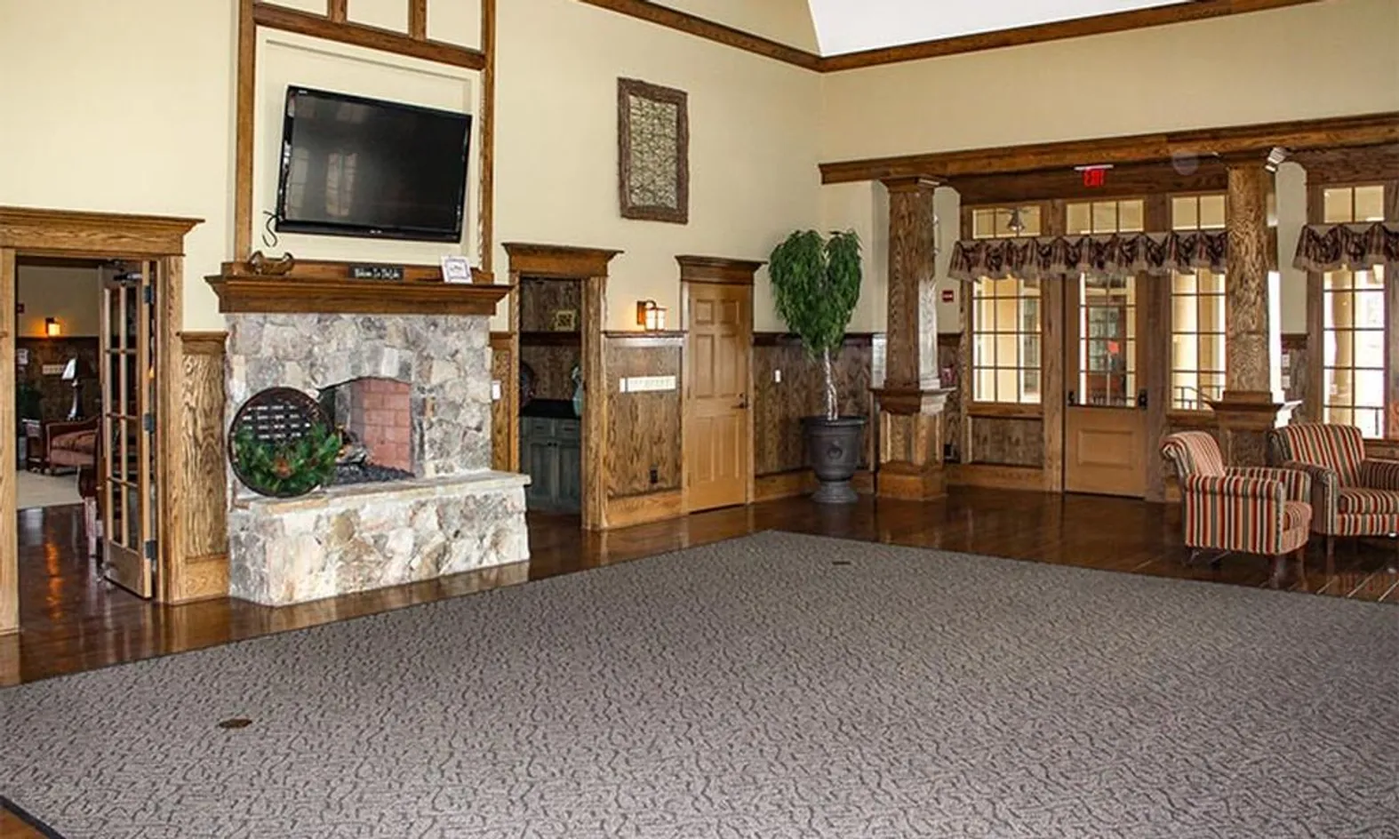Clubhouse Entrance