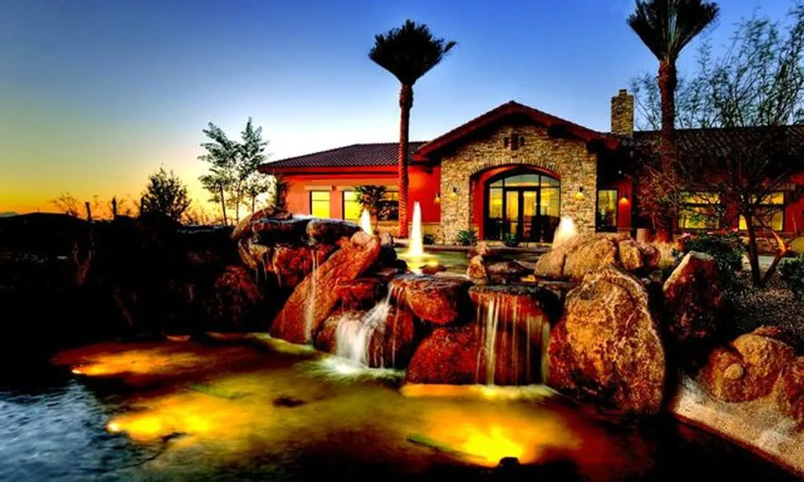 Back of Clubhouse