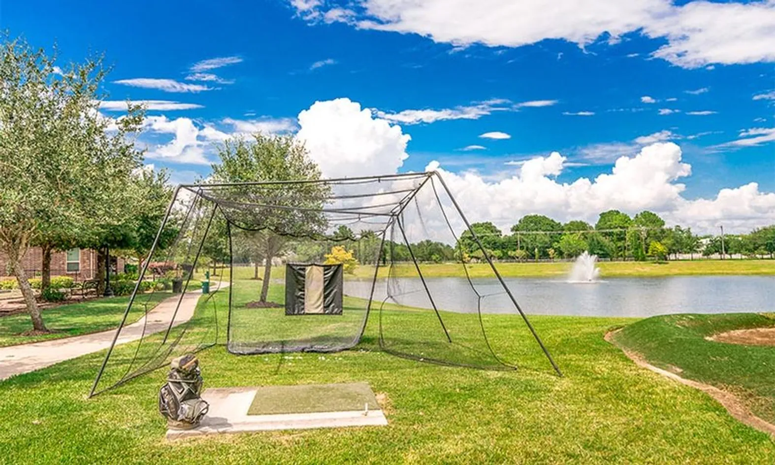 Golf Practice Cage
