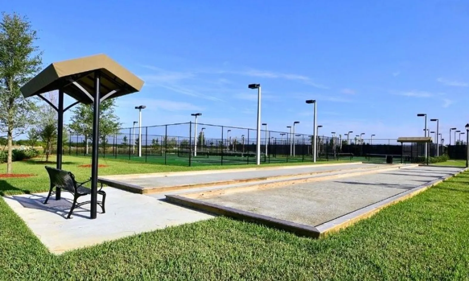 2 Bocce Ball Courts