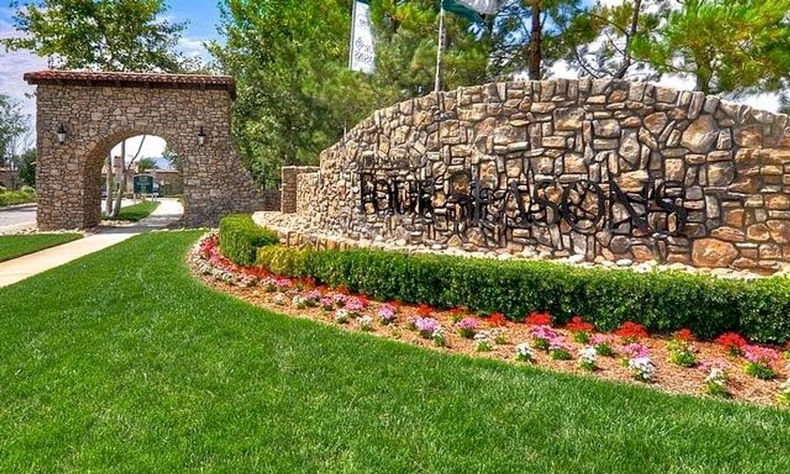 Community Entrance Sign