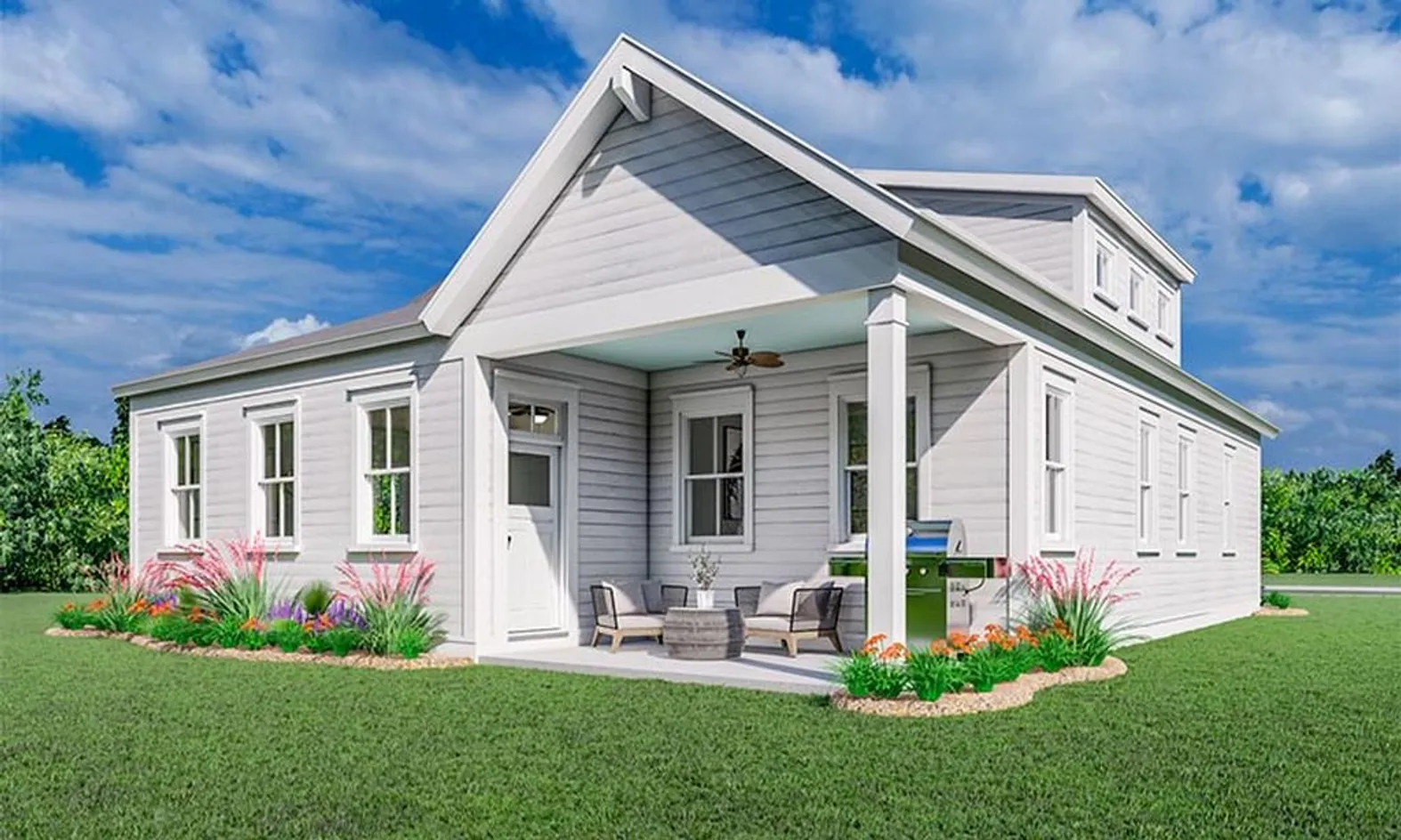 Hanahan Model Patio
