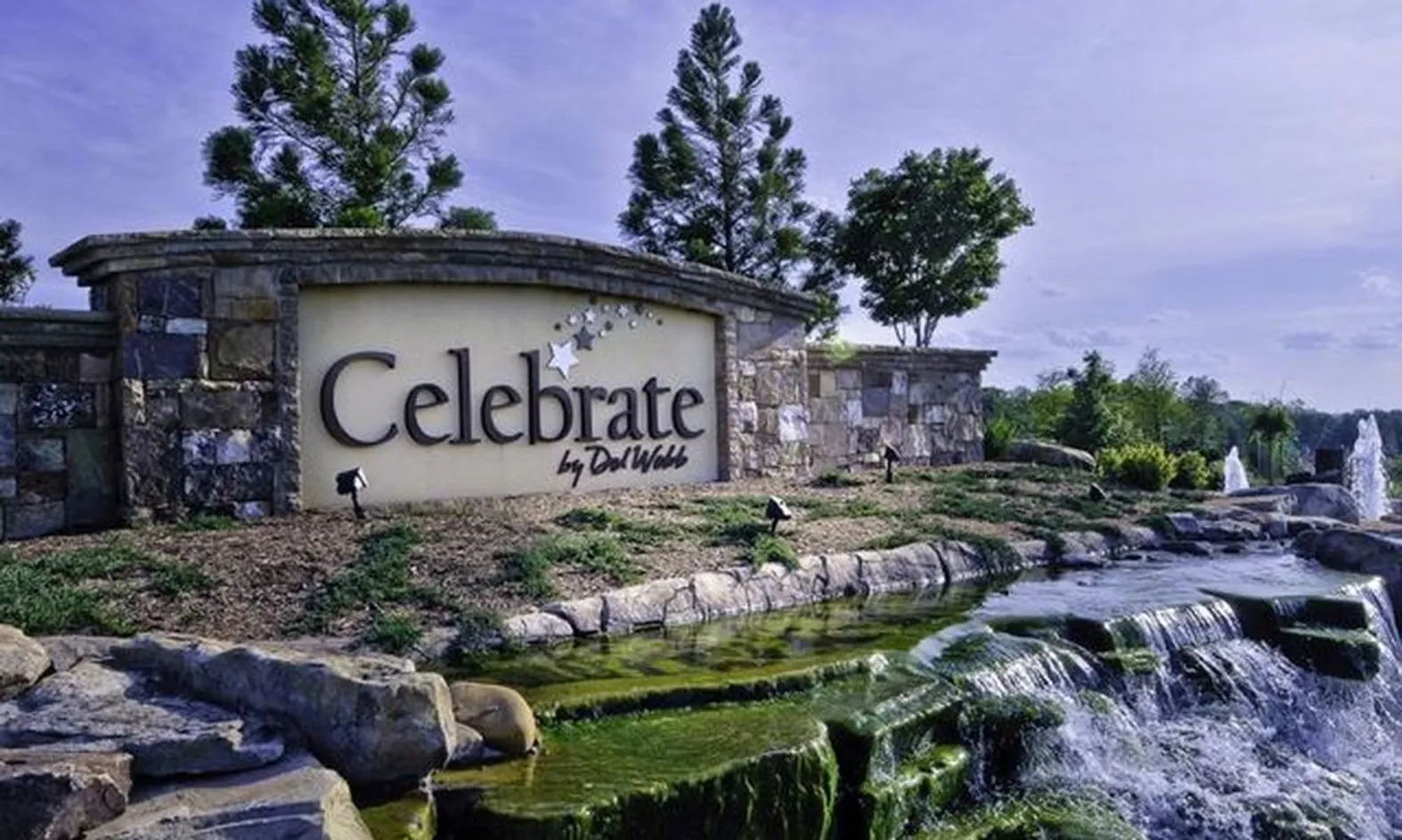 Landscaped Entrance