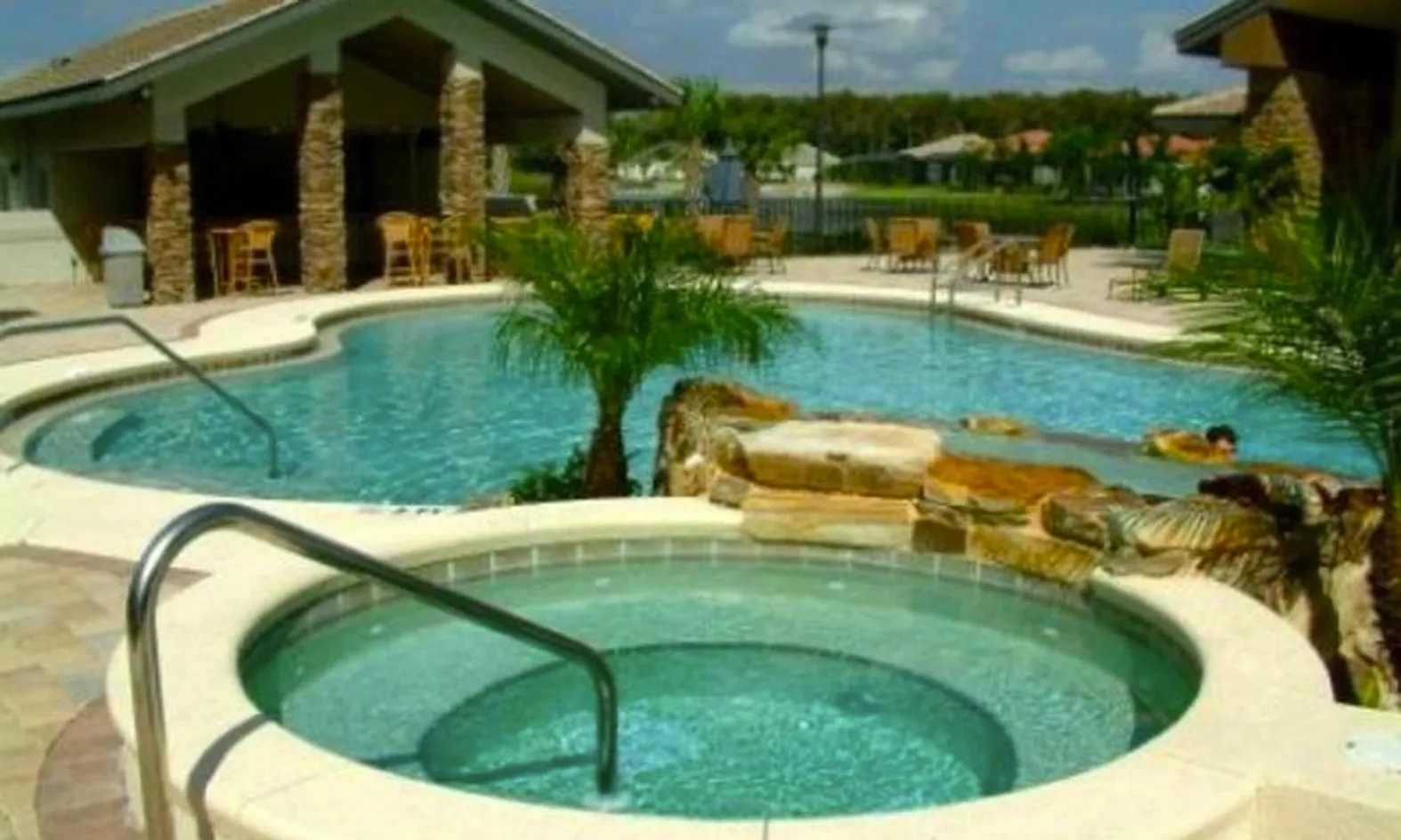 Lodge Pool and Tiki Bar