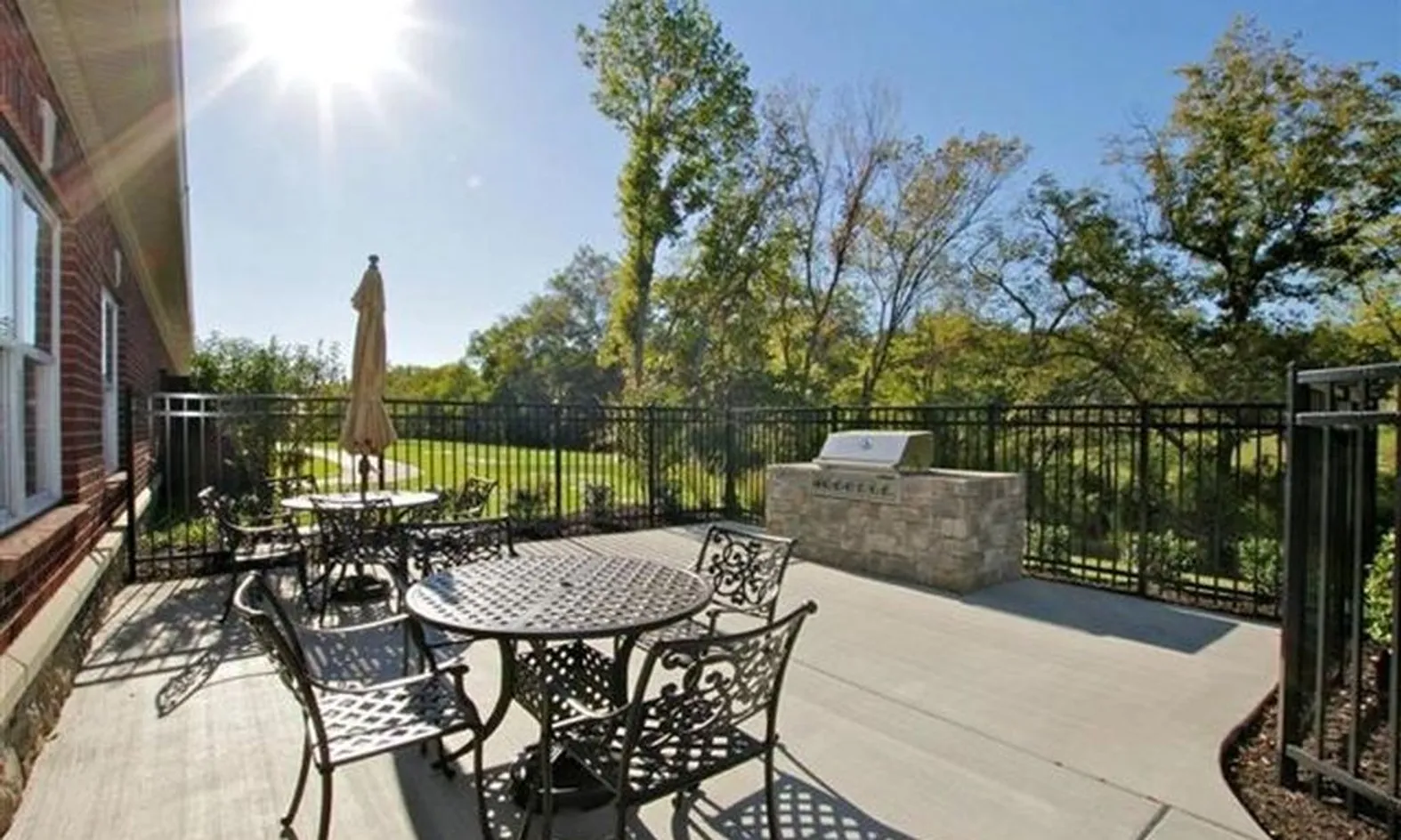 Patio & Gas Grill