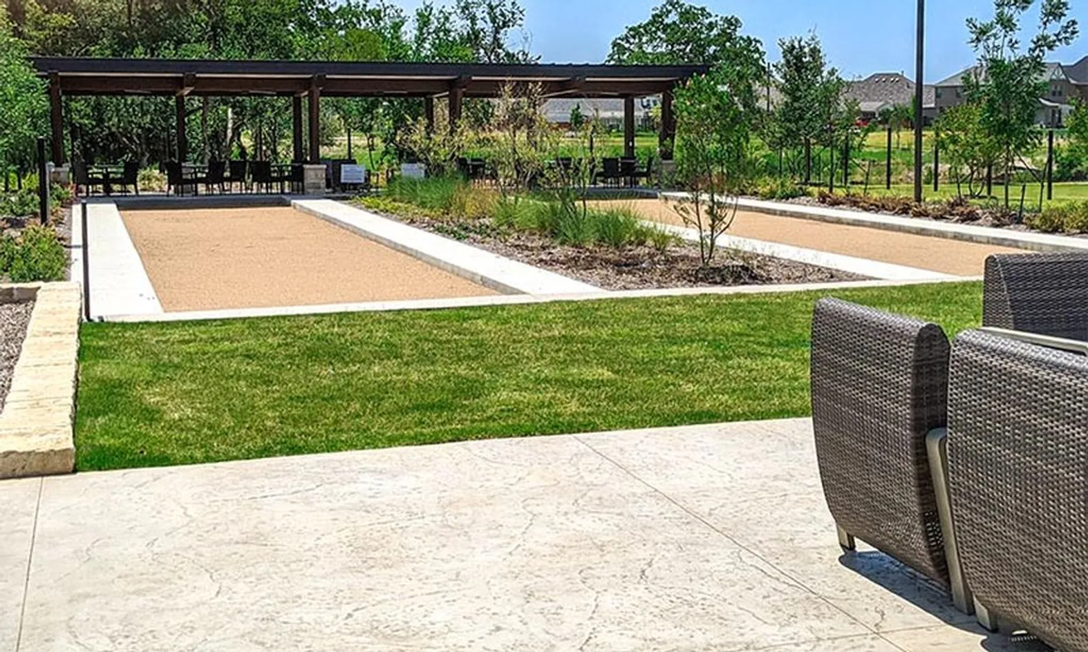 Bocce Ball Courts