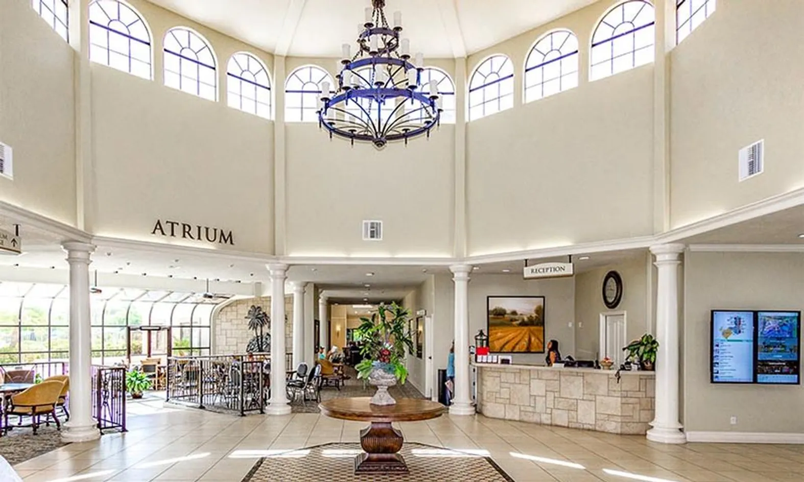 Clubhouse Entrance