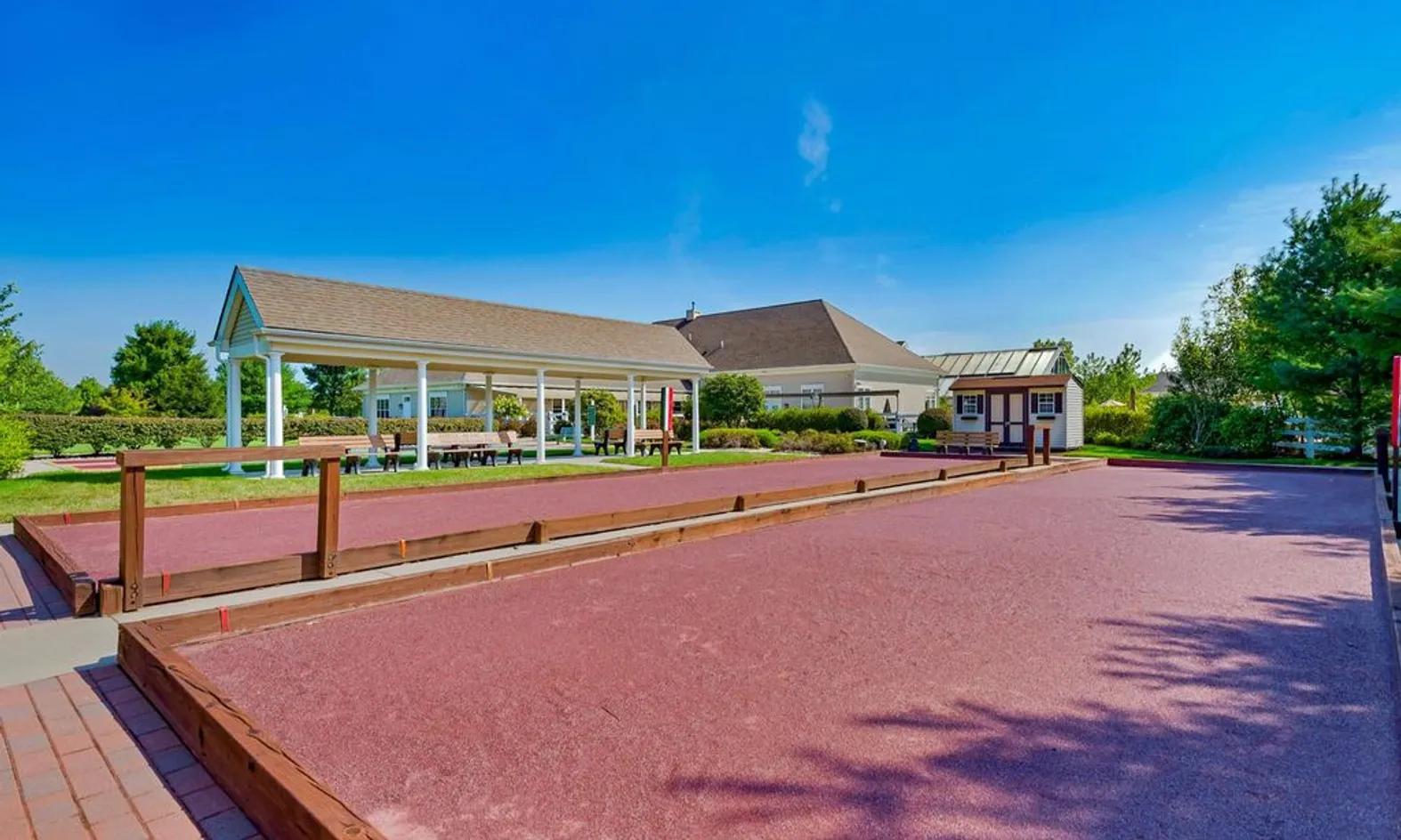 2 Bocce Ball Courts