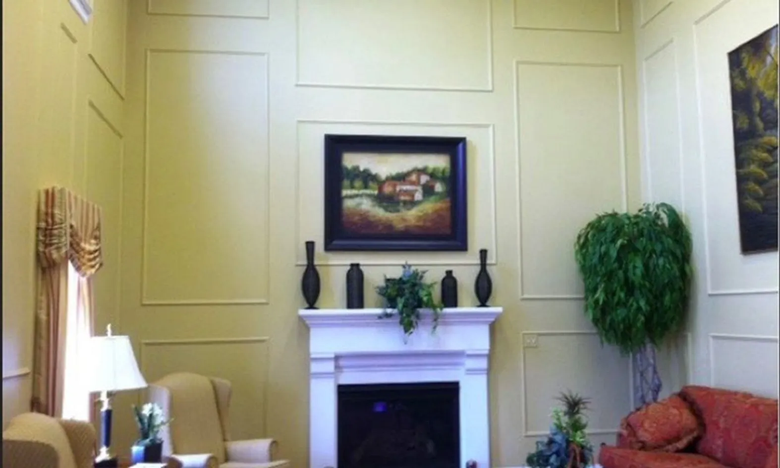 Lounge with Fireplace