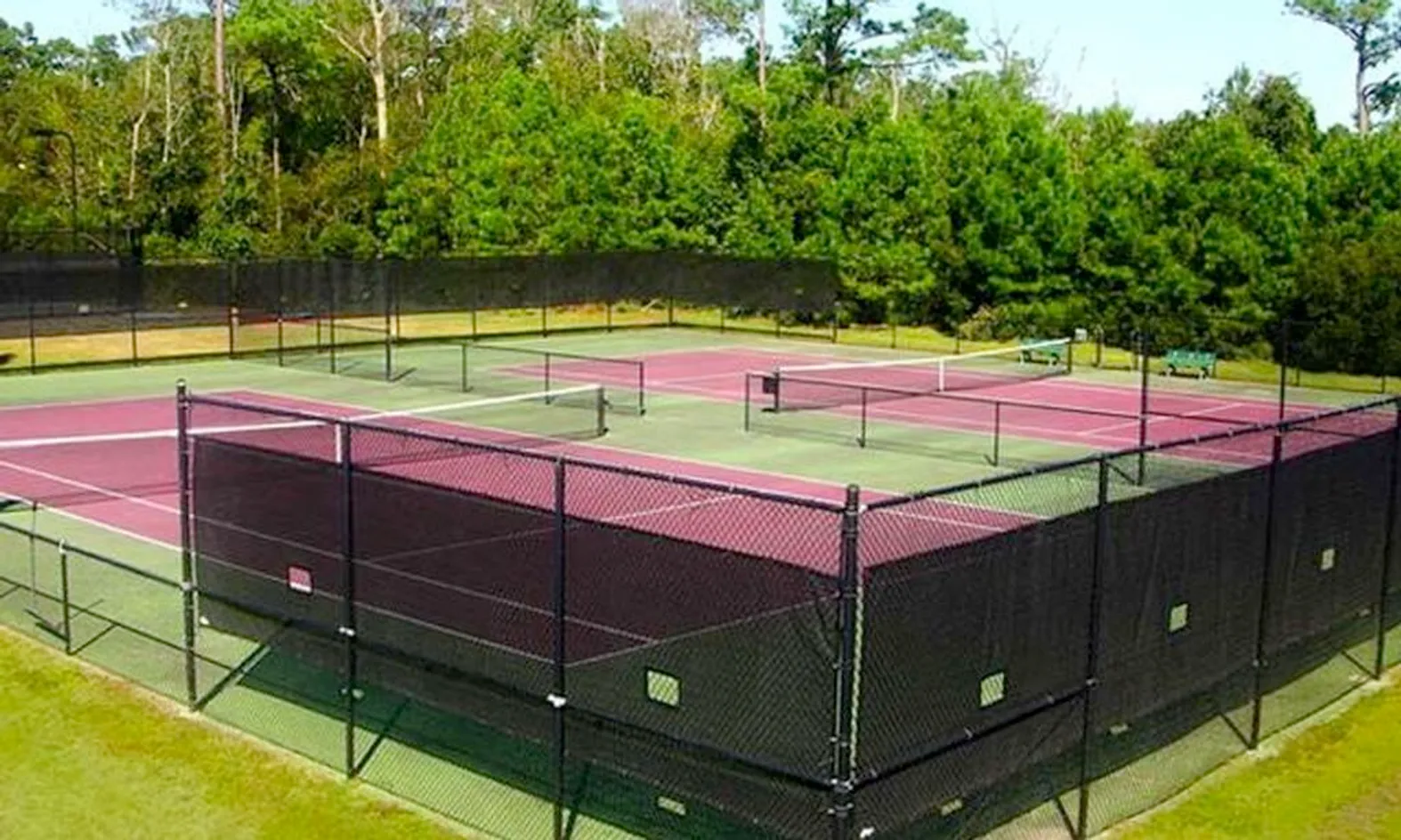 10 Har-Tru Tennis Courts