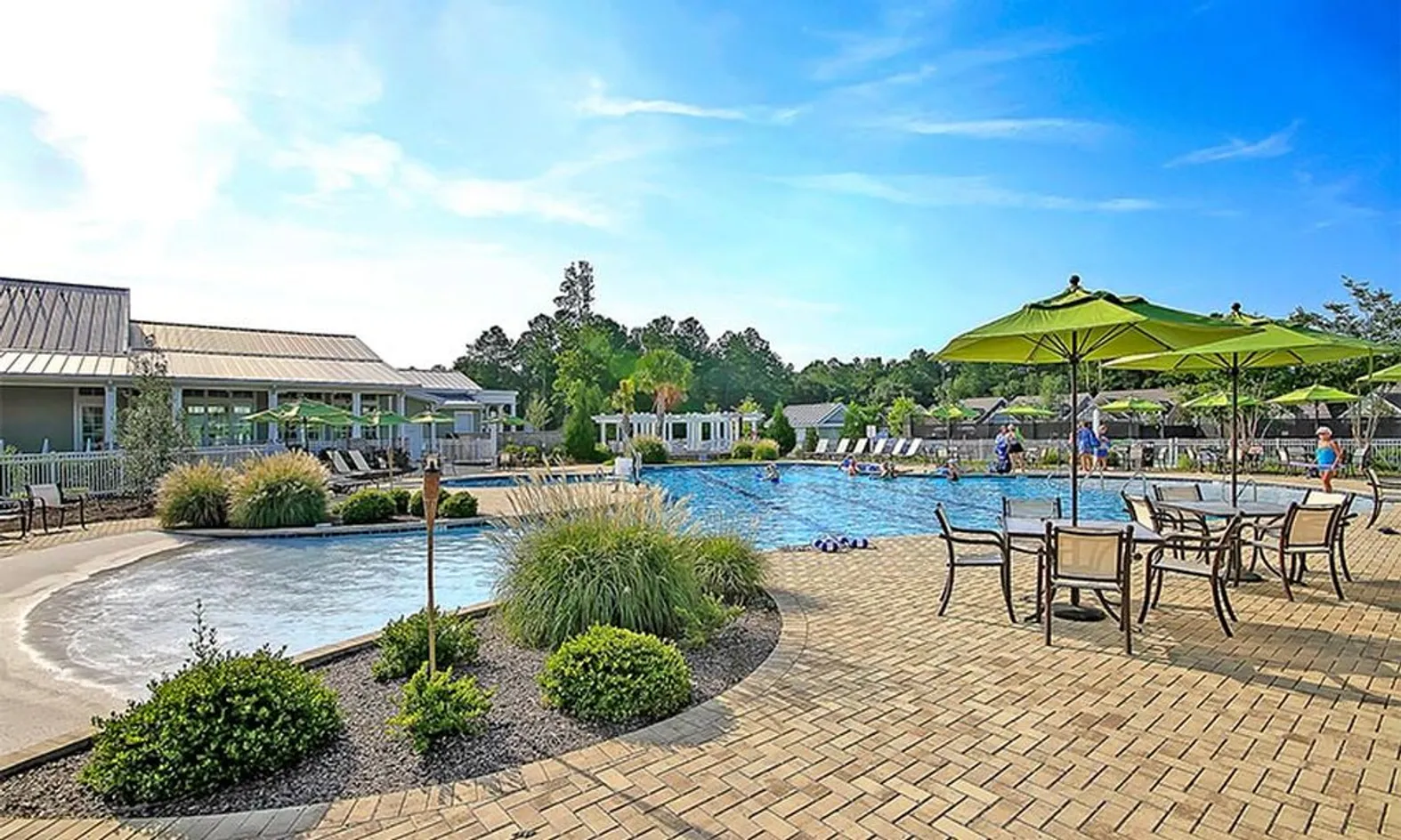 Poolside Patio