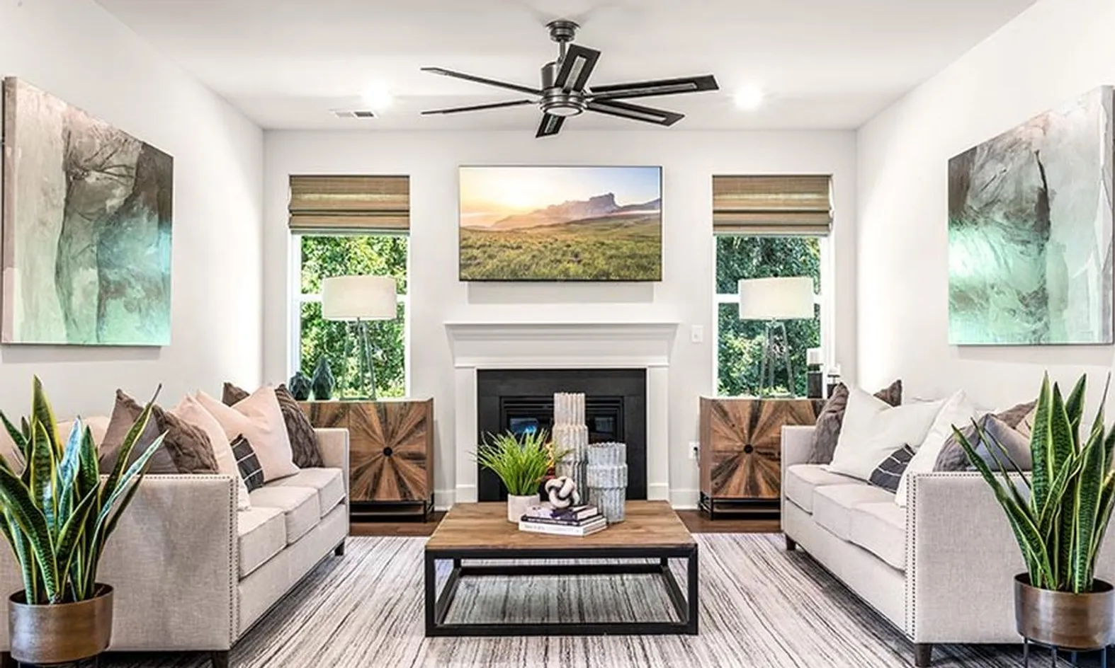 Model Living Room