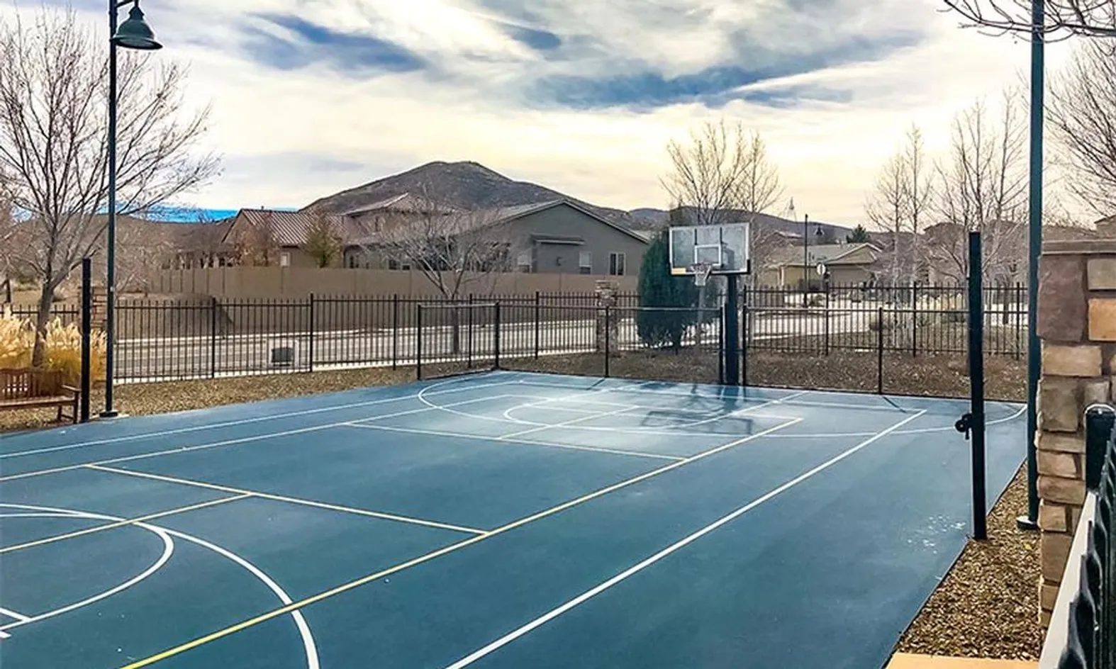 Basketball & Pickleball Court