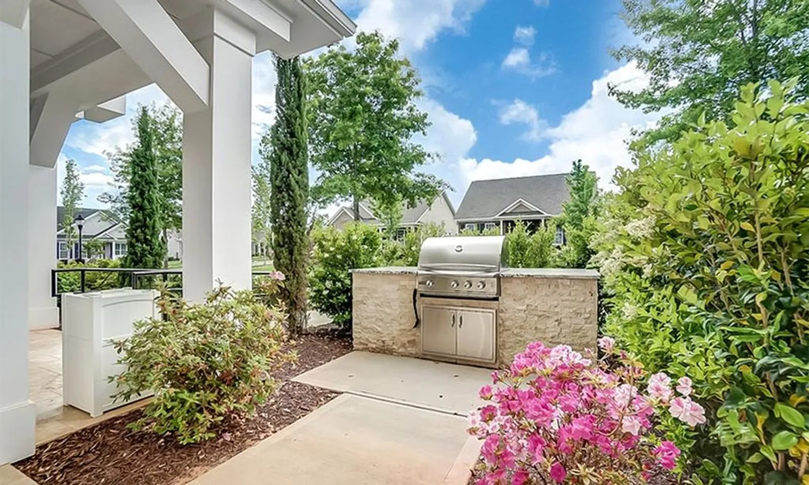 Outdoor BBQ Area