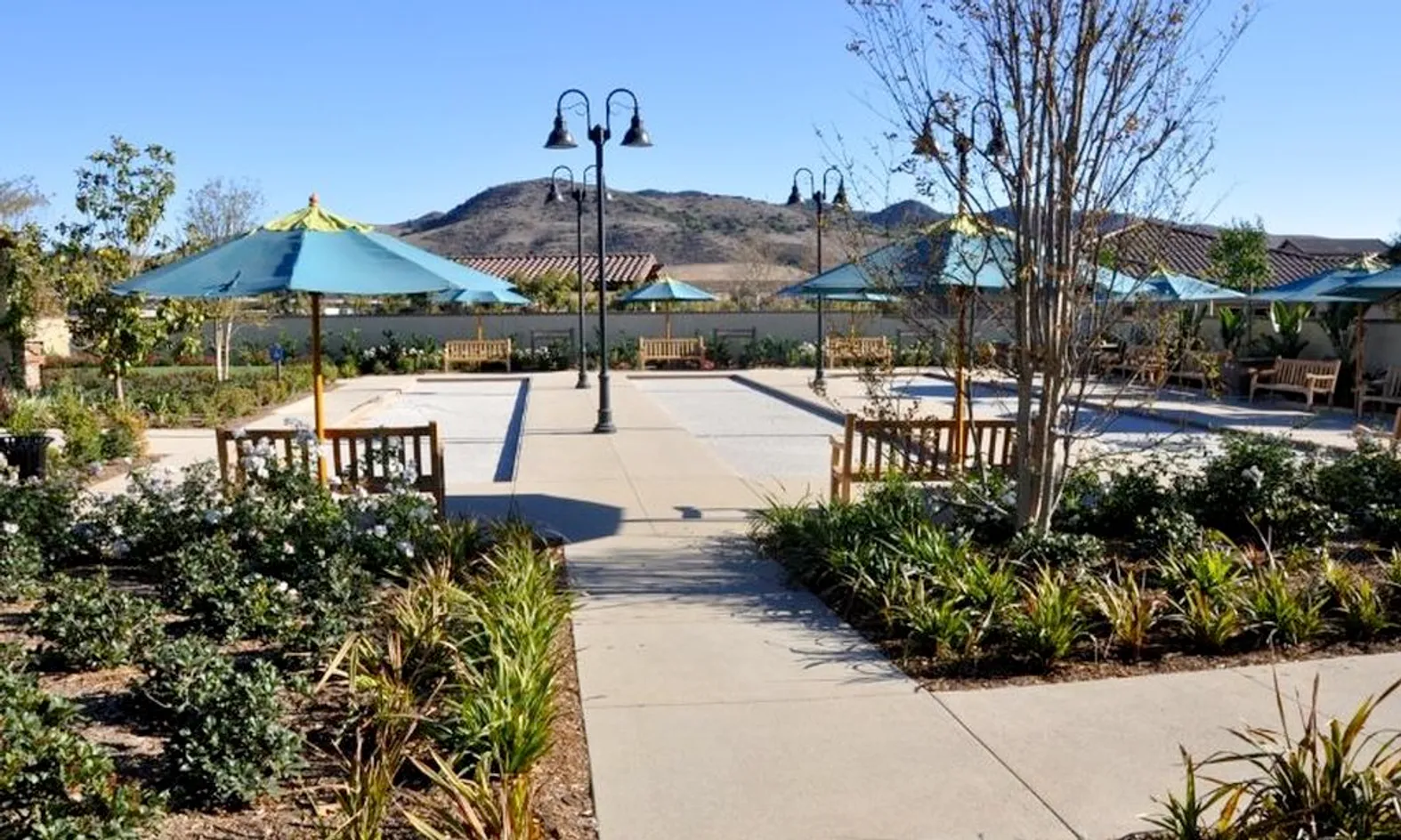 3 Bocce Ball Courts