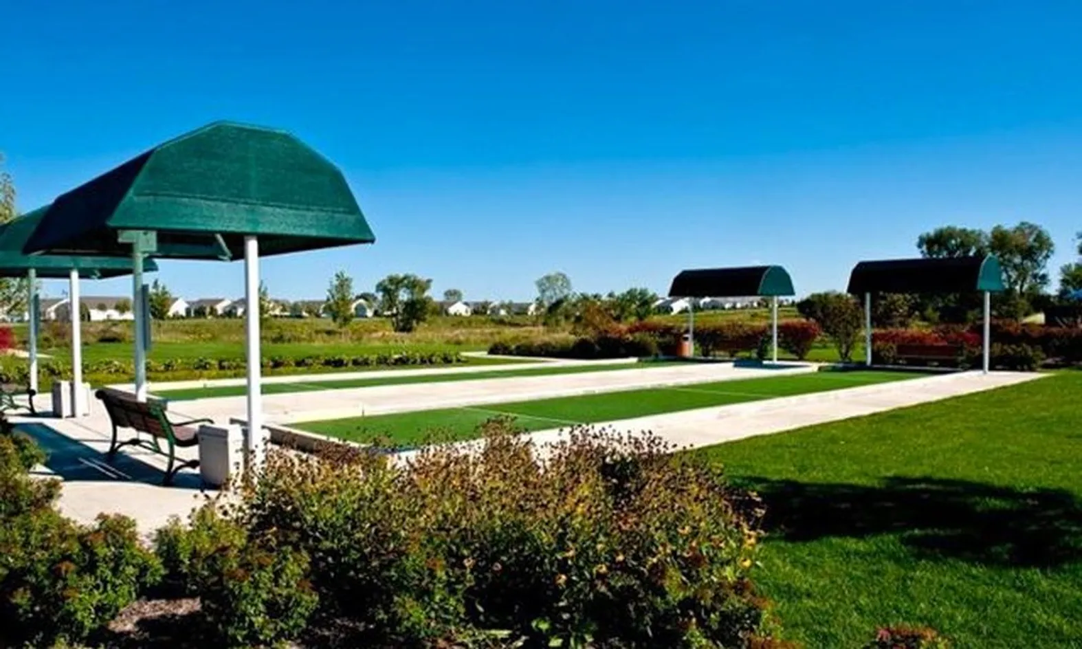 2 Bocce Ball Courts