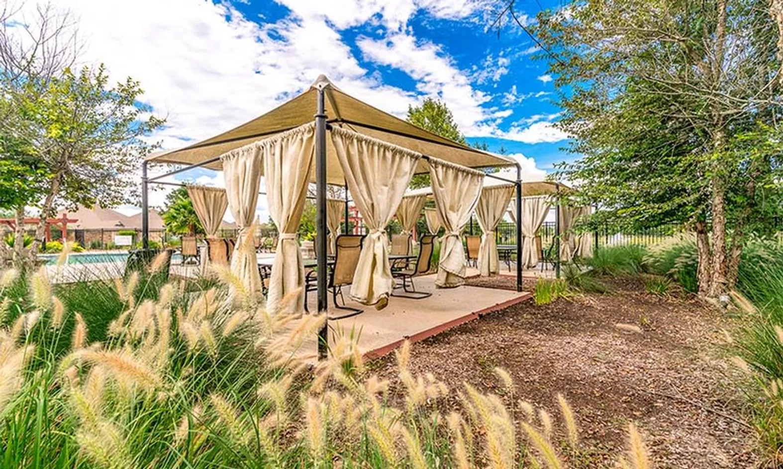Poolside Cabanas