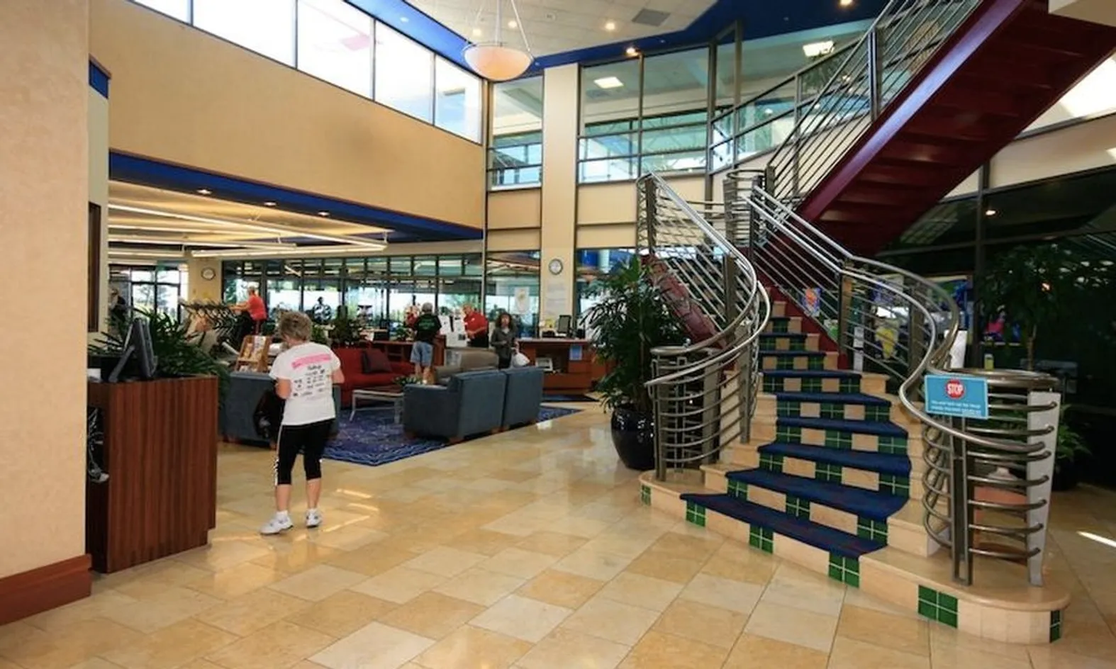 Two-Story Fitness Center