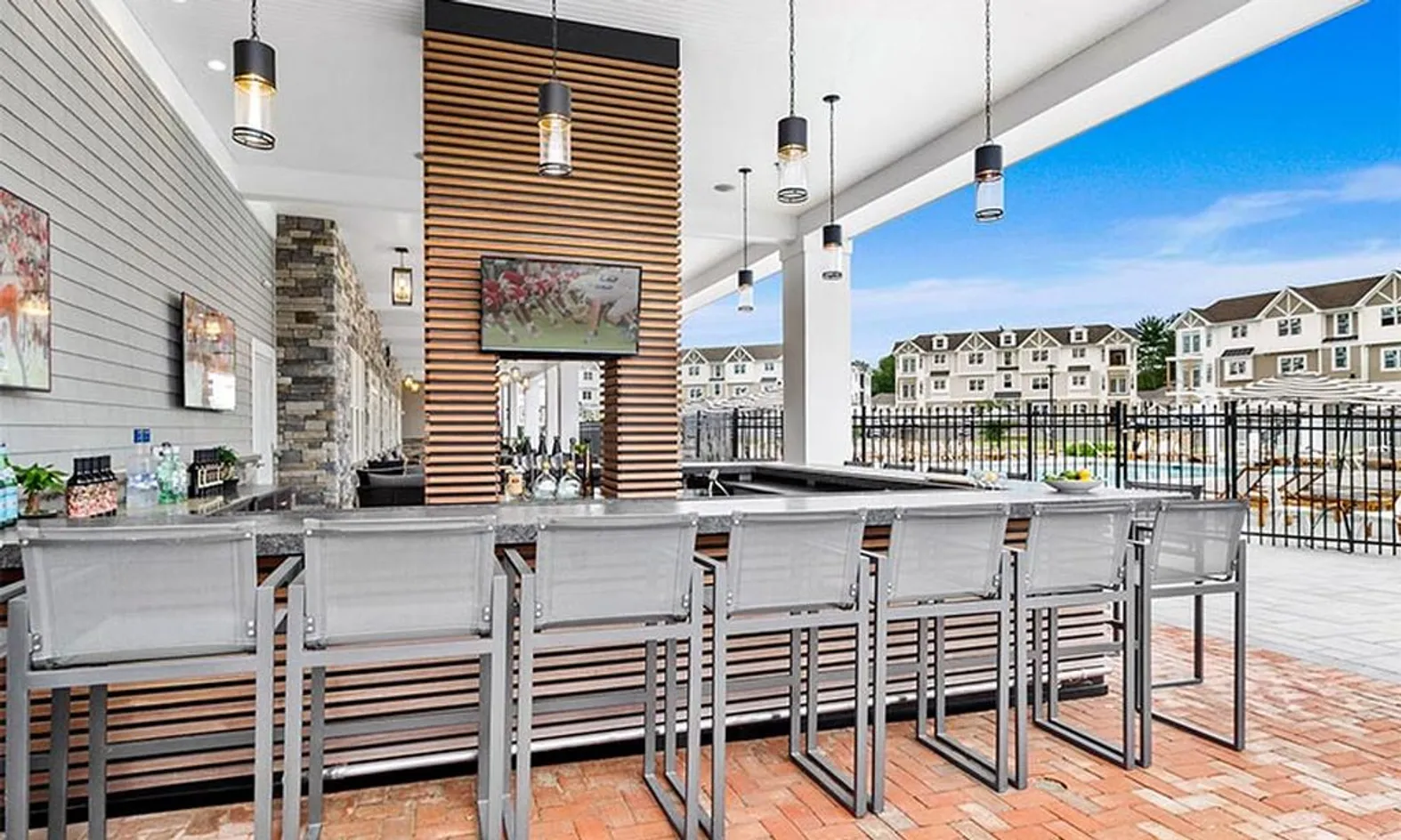 Outdoor Covered Bar