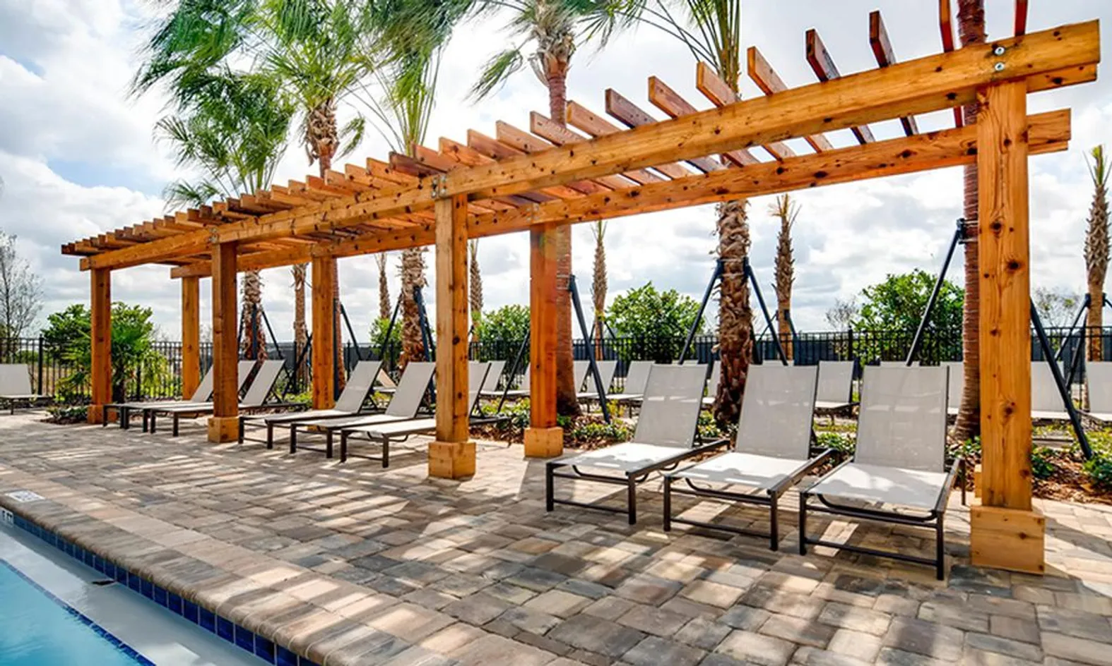 Poolside Patio