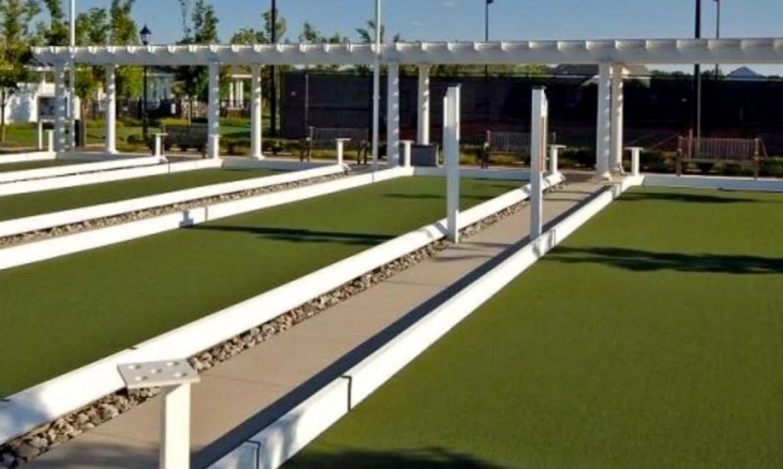 4 Bocce Ball Courts