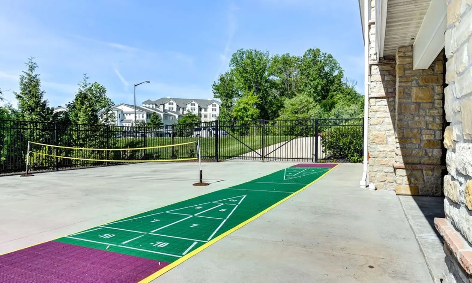 Shuffleboard Court
