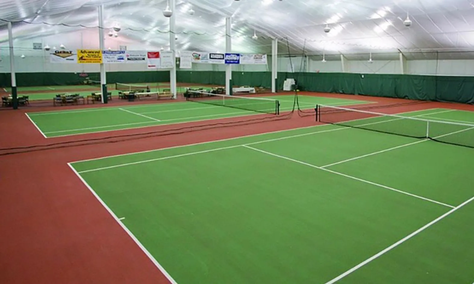 4 Indoor Tennis Courts