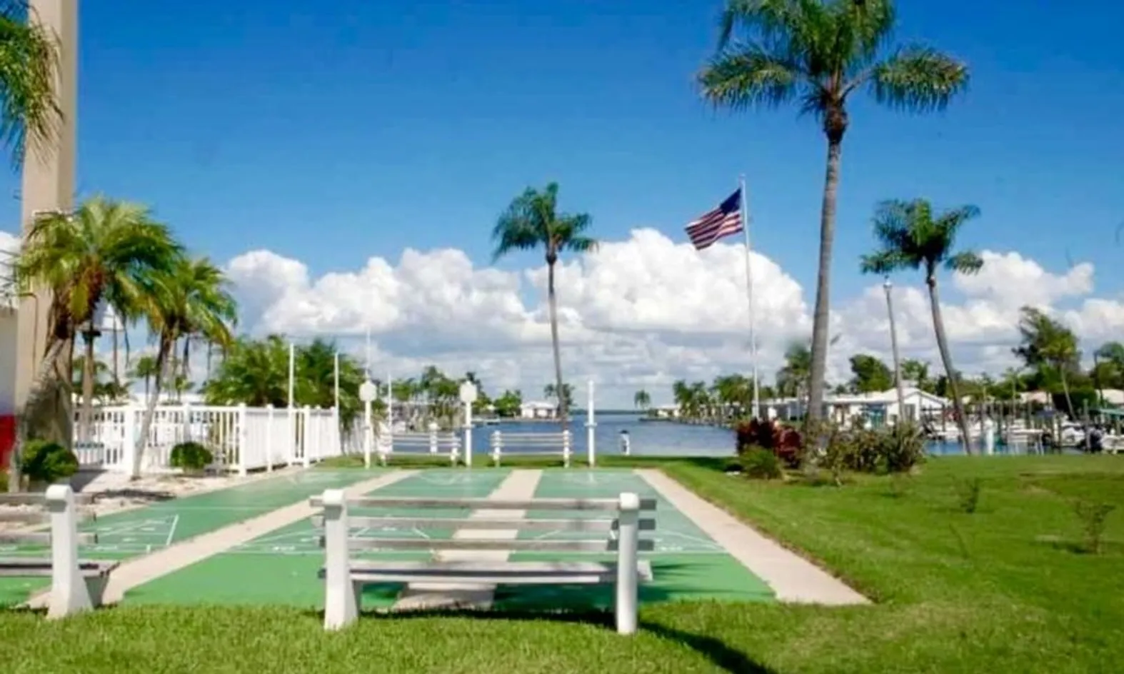 3 Shuffleboard Courts
