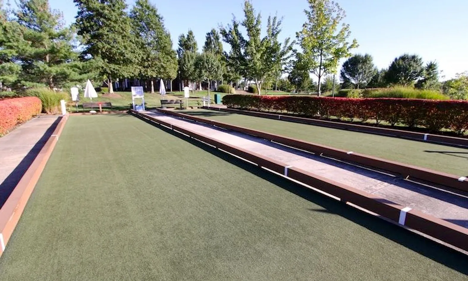 2 Bocce Ball Courts