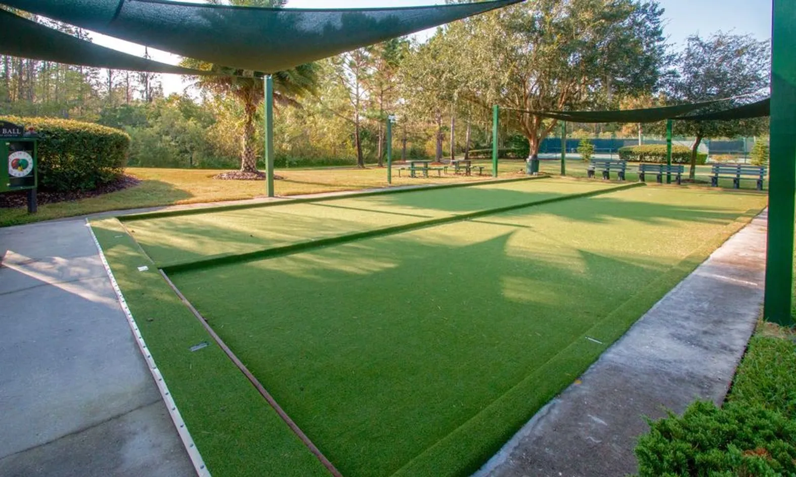 2 Bocce Ball Courts