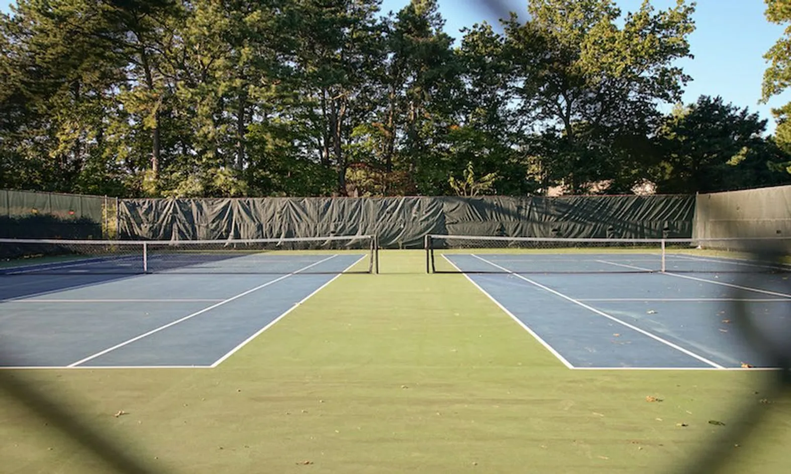 Three Tennis Courts