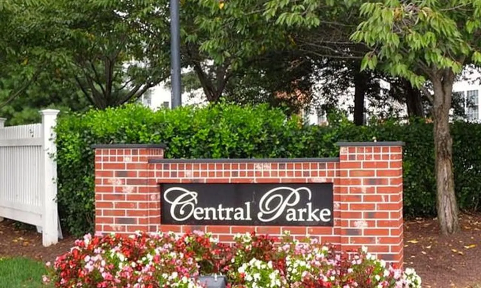 Landscaped Entrance