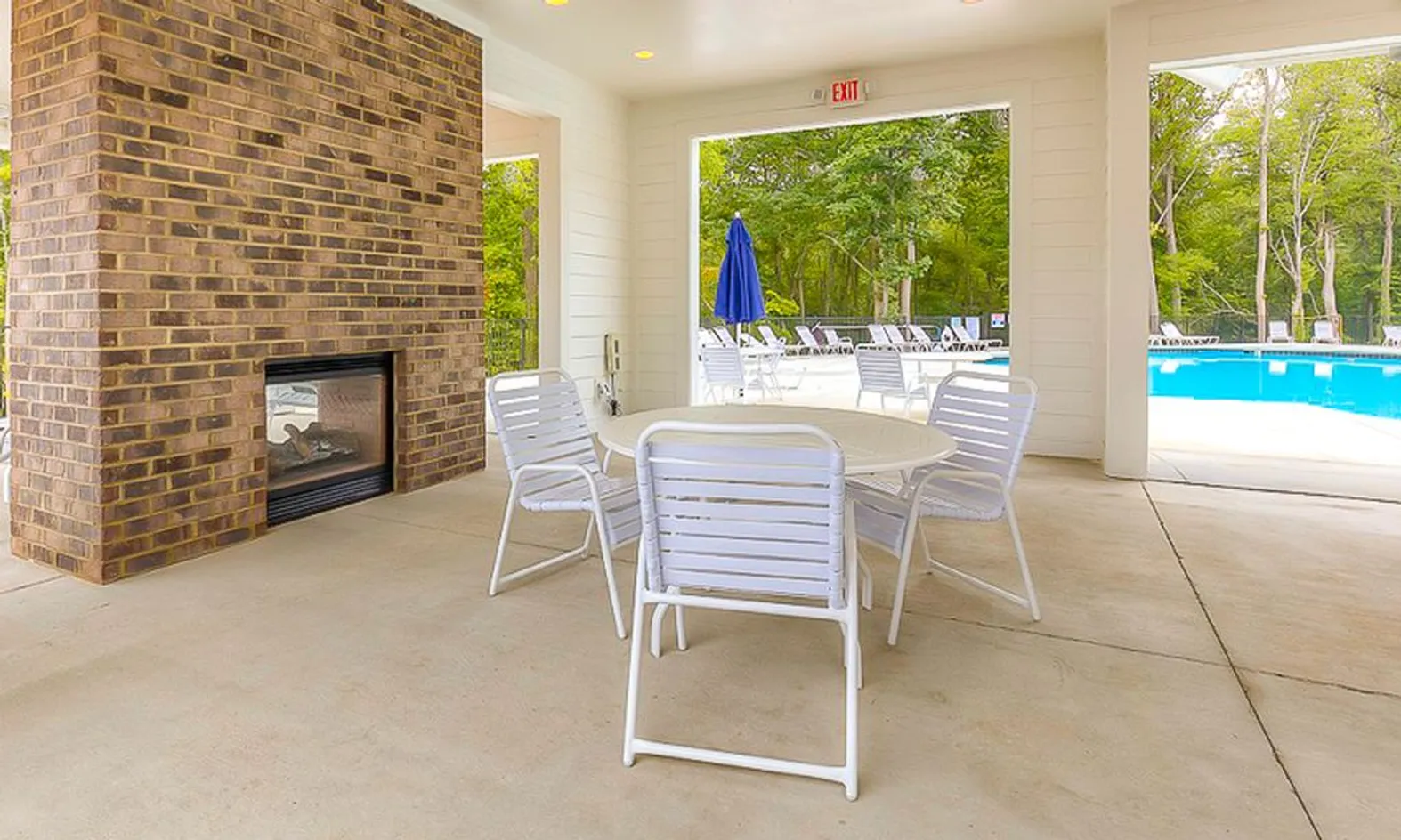 Outdoor Fireplace