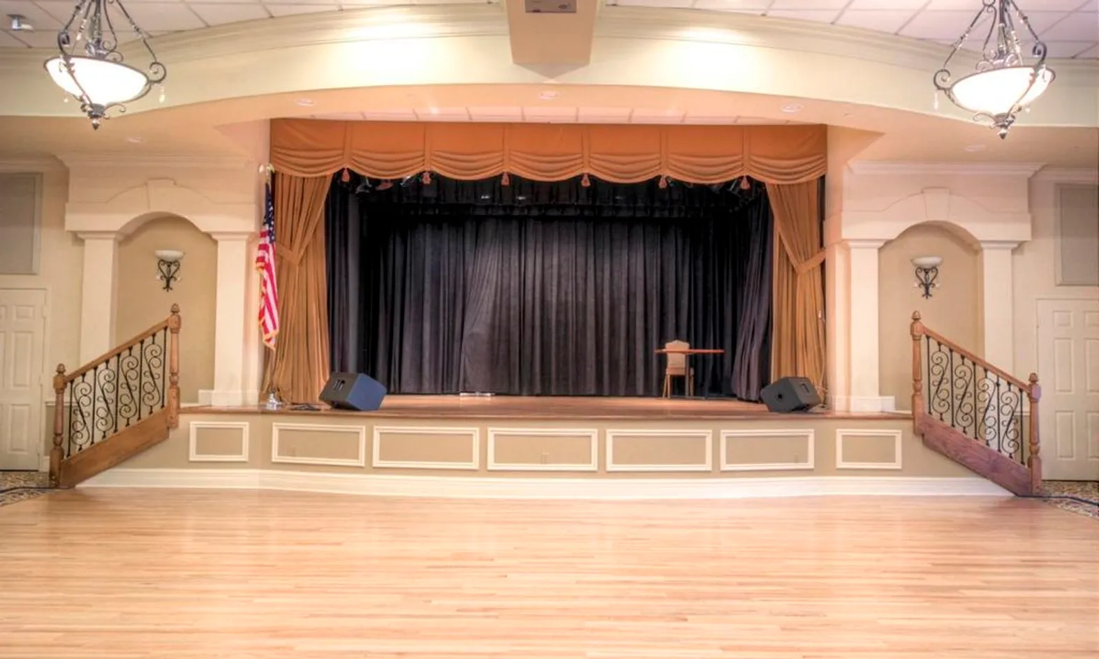 Dance Floor with Stage