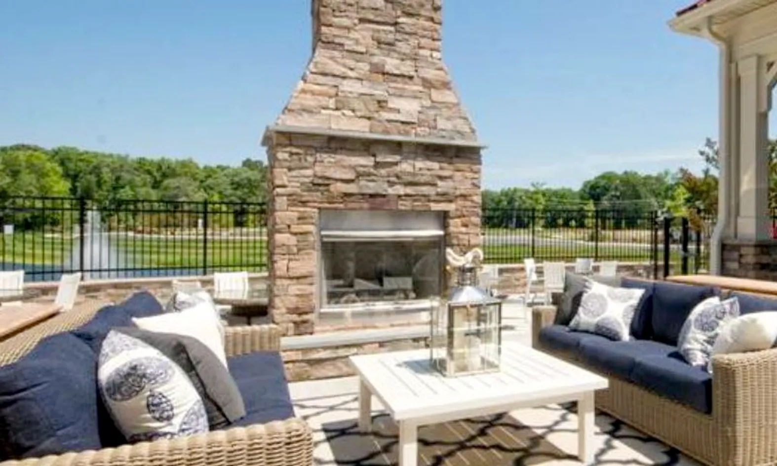 Outdoor Fireplace