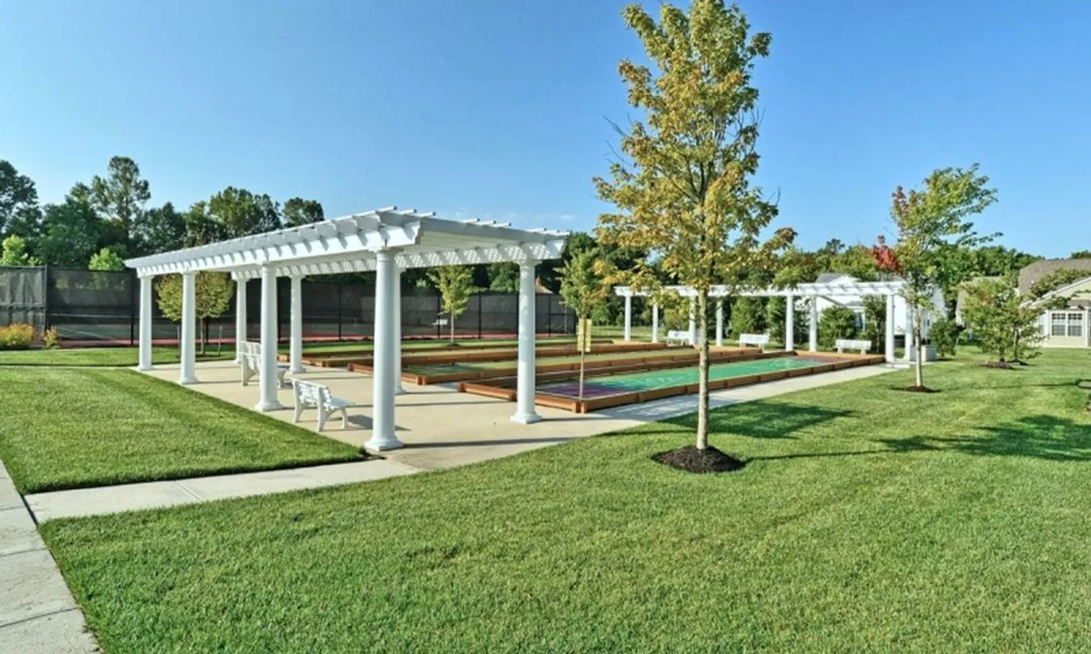 3 Bocce Ball Courts