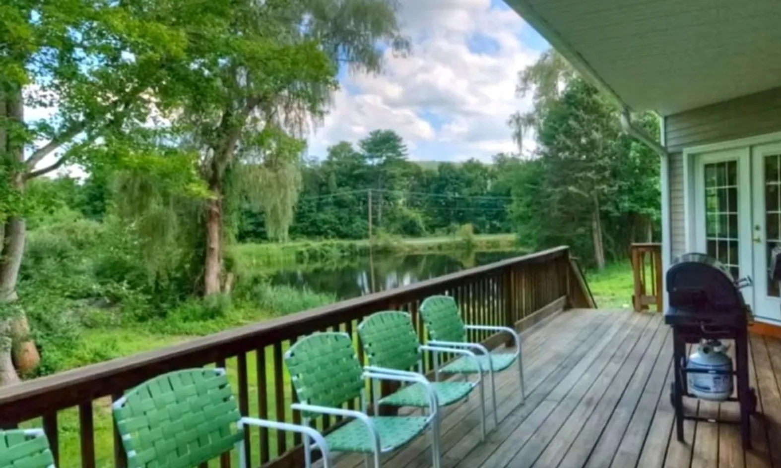 Deck & BBQ Area