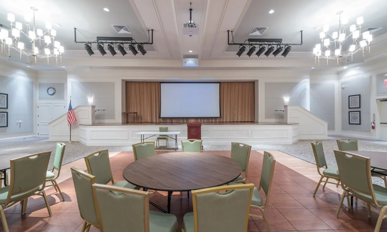 Raised Stage