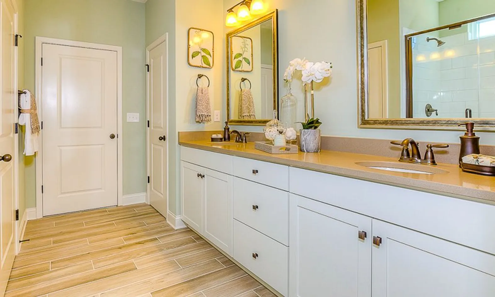 Spacious Bathrooms