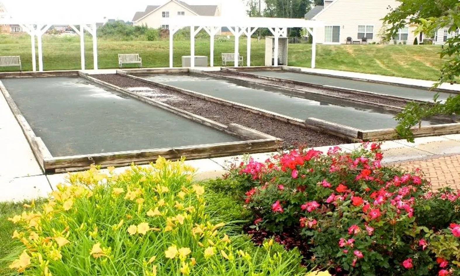 3 Bocce Ball Courts