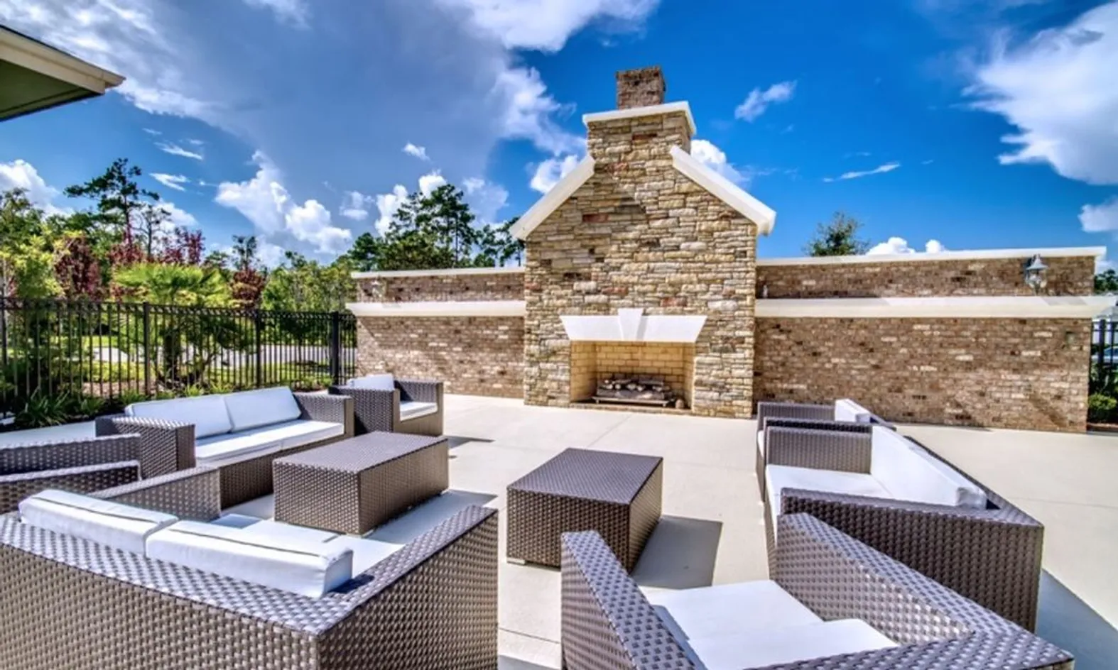 Outdoor Fireplace