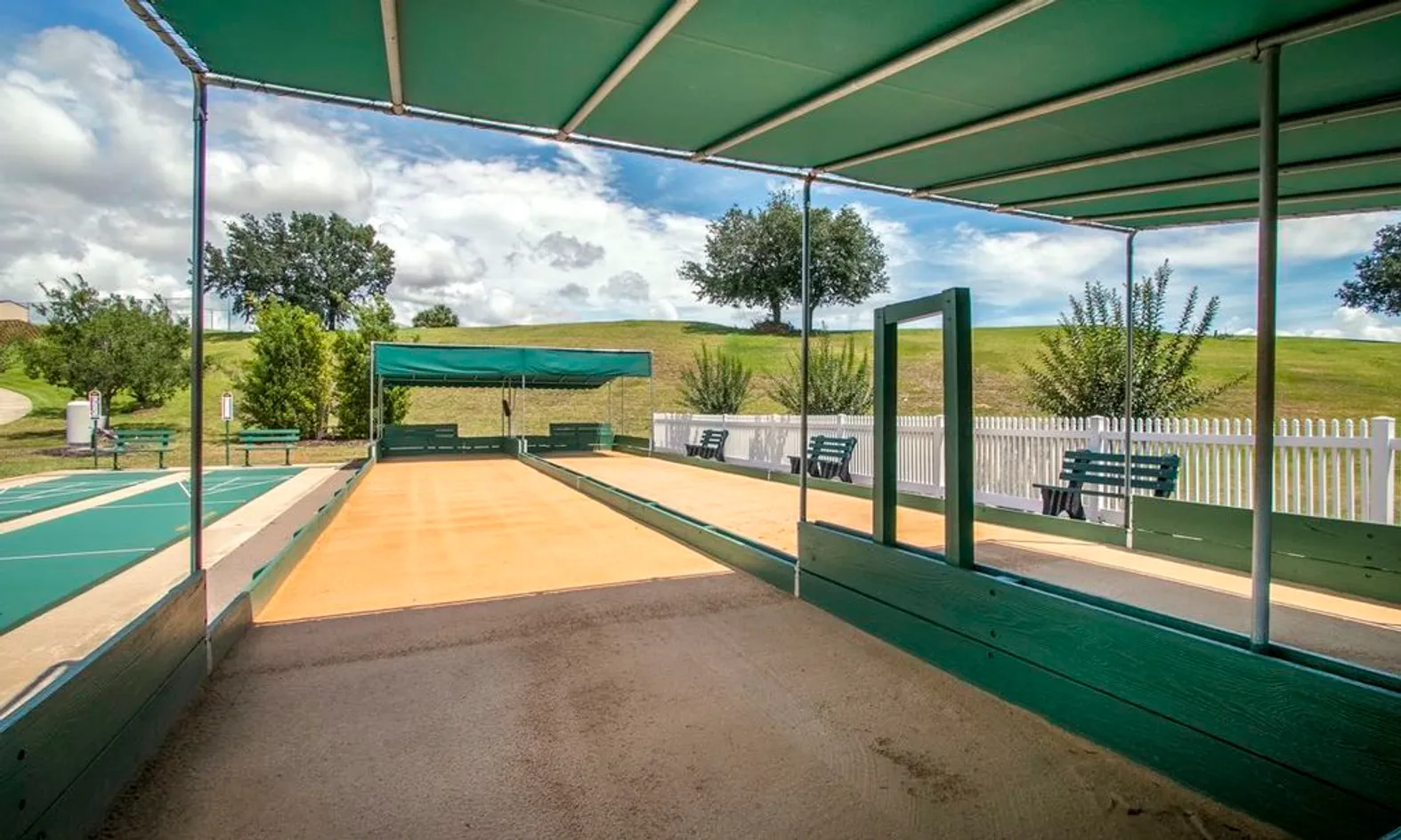 2 Bocce Ball Courts