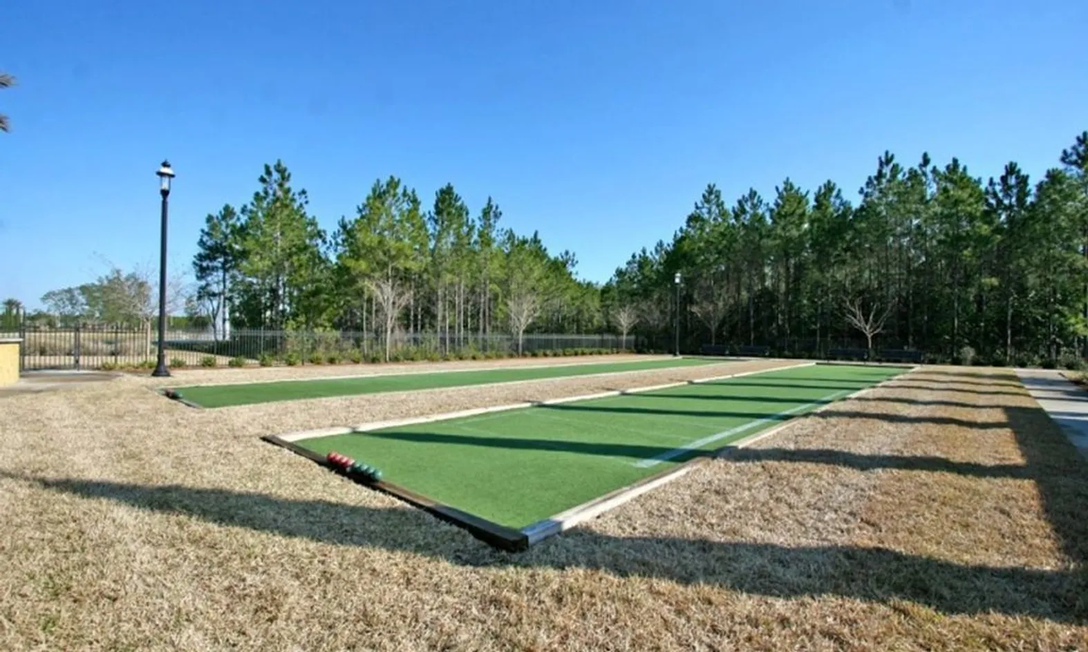 2 Bocce Ball Courts