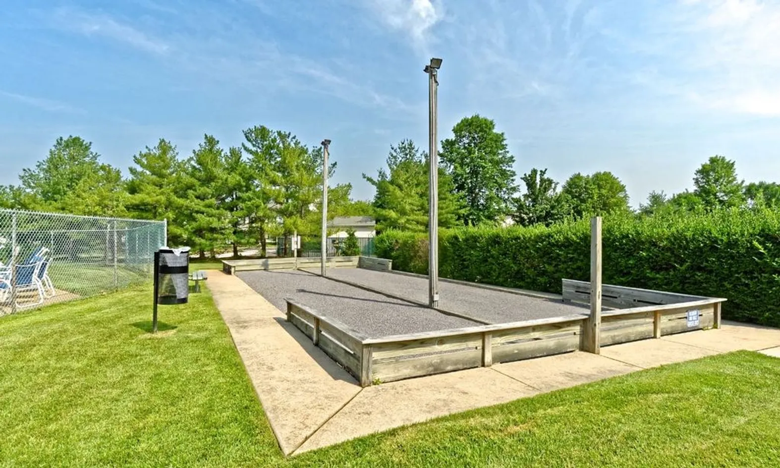 2 Bocce Ball Courts