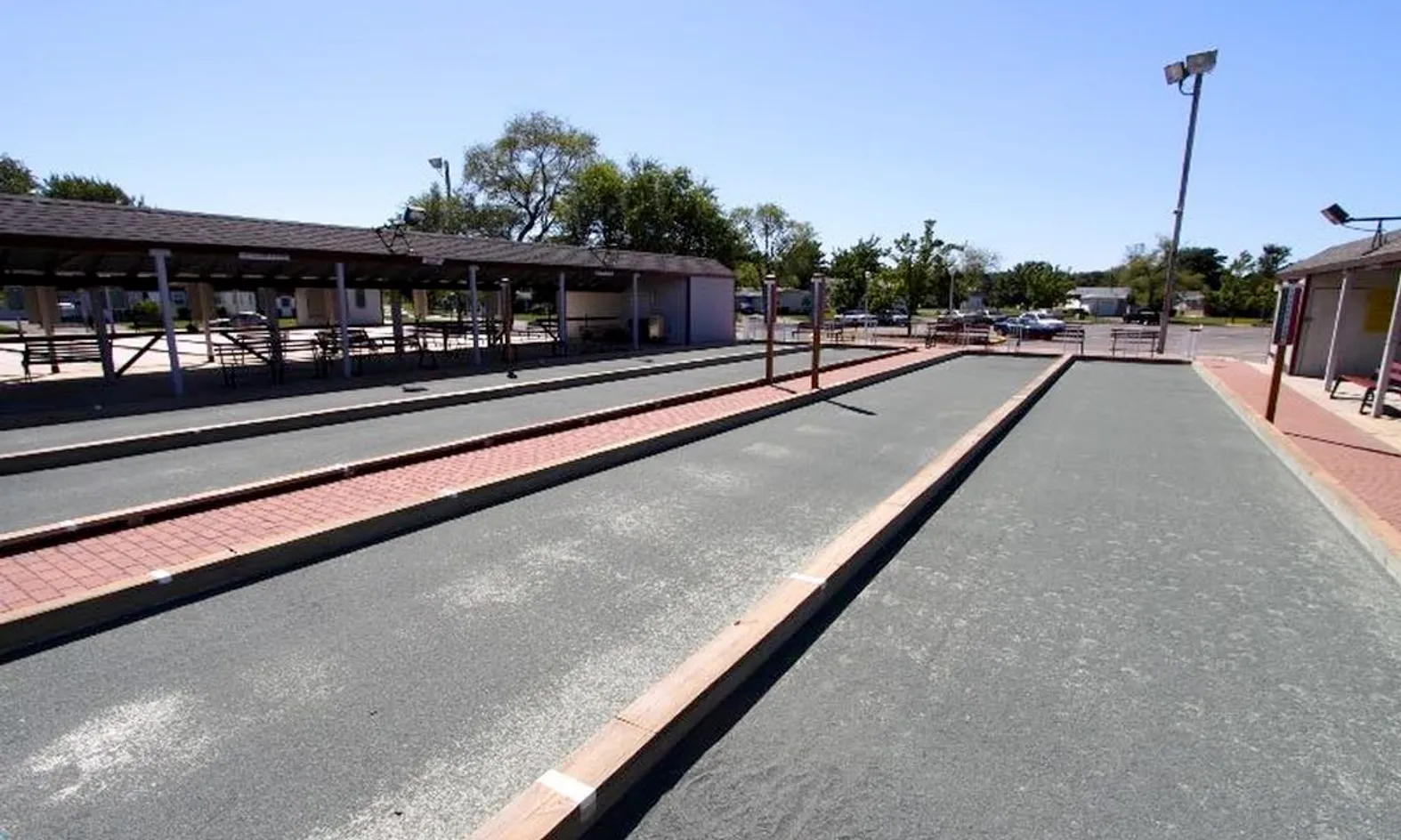 4 Bocce Ball COurts