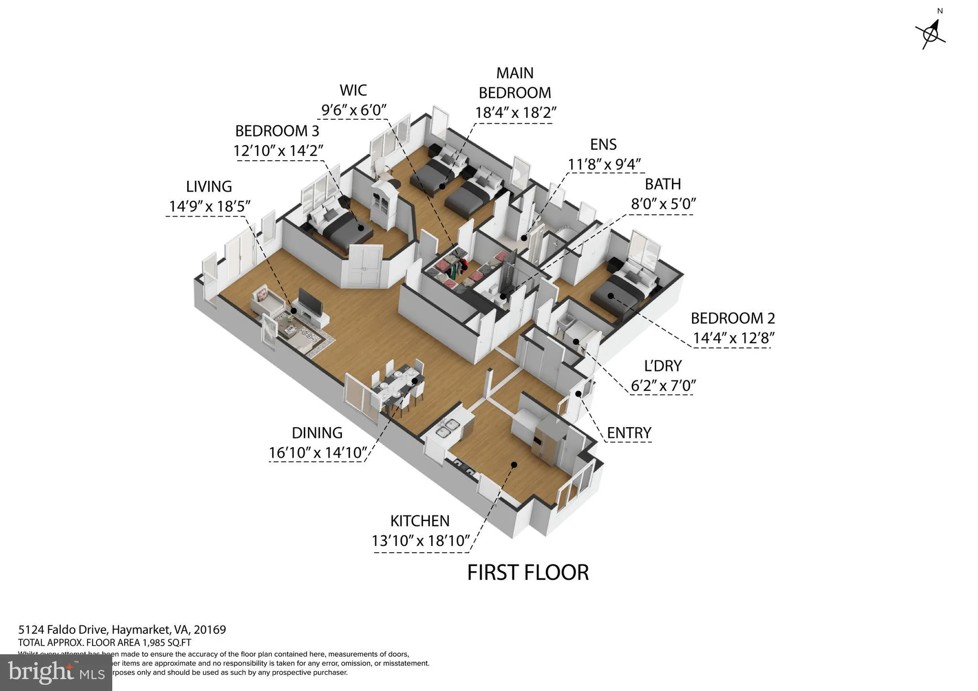 Property Slideshow image 7 of 101 | 5124 faldo dr, Haymarket, VA, 20169