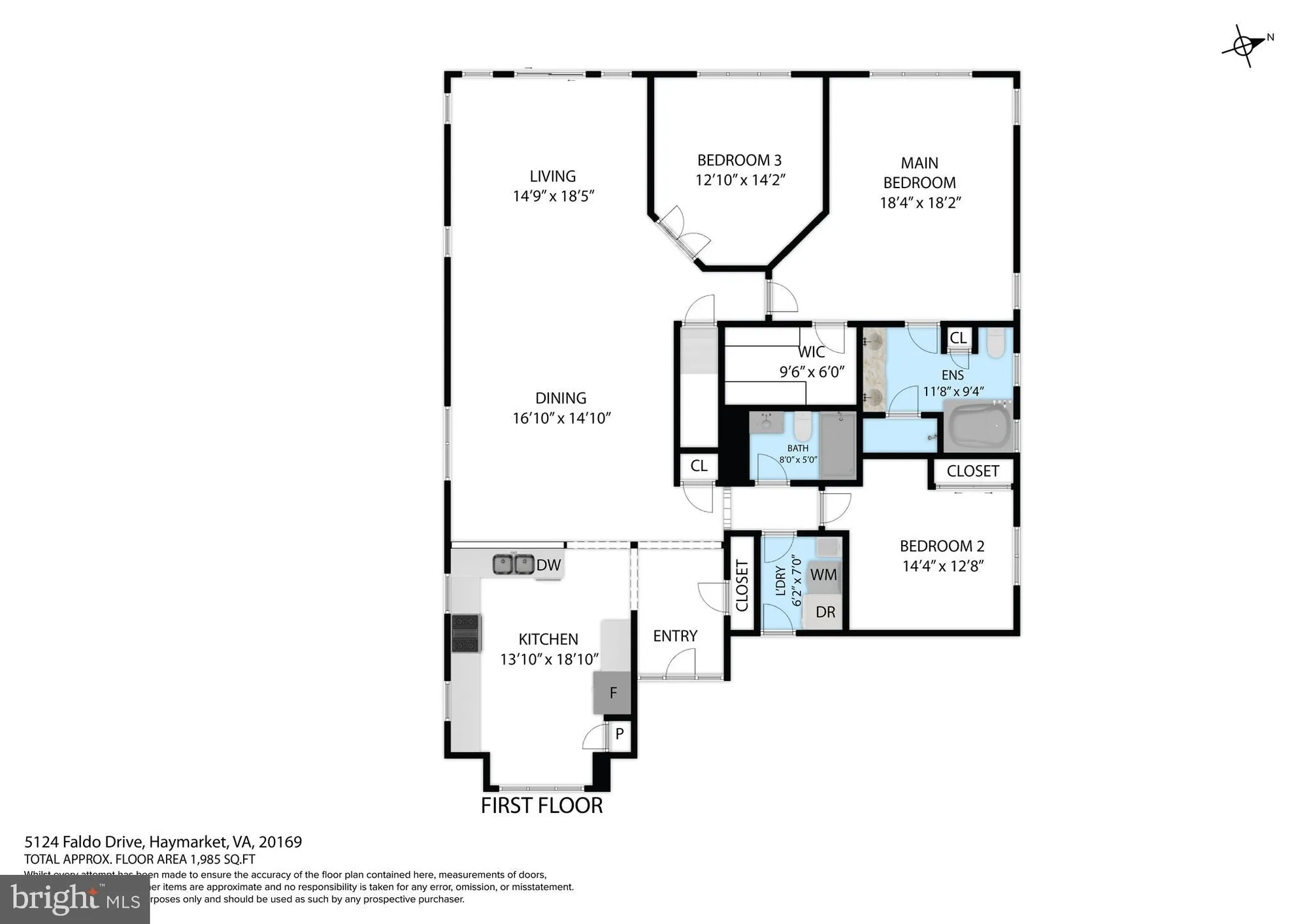 Property Slideshow image 5 of 101 | 5124 faldo dr, Haymarket, VA, 20169