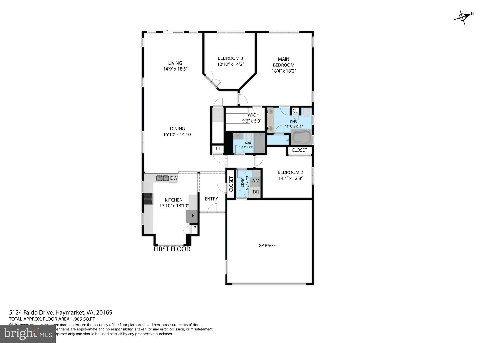 Property Slideshow image 6 of 101 | 5124 faldo dr, Haymarket, VA, 20169