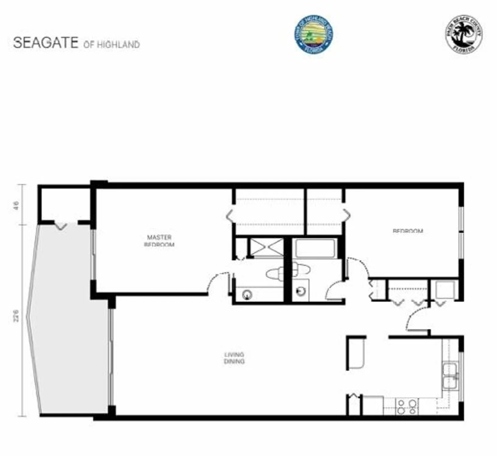 Property Slideshow image 58 of 58 | 3310 s ocean blvd 1030d, Highland Beach, FL, 33487